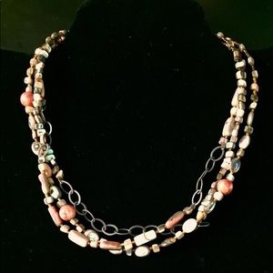 Silpada abalone shell necklace
